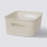 Panier en plastique 4l, lin Crochy