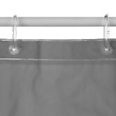 Rideau de douche 180x200cm, gris Colorama entrée de gamme