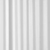 Rideau de douche 180x200cm, blanc Colorama entrée de gamme