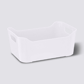 Panier en plastique 2,2l, blanc Cleary