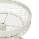 Corbeille 2 niveaux en métal, beige Mayaj