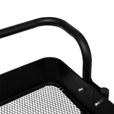 Desserte à roulettes 3 niveaux, noir Black edition