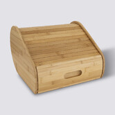 Boite à pain avec tiroir bambou 30,4 cm, beige