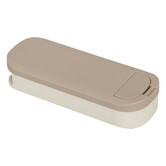 Brosse à textile, manche en bambou - gris 