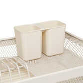 Égouttoir en plastique, beige Mayaj