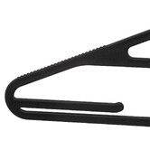 Lot de 5 cintres fins antidérapants, noir Hang'up