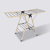 Etendoir à linge pont pliant 13 m Black bamboo