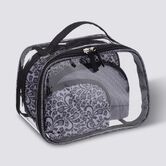 4 trousses de toilette, noir 