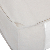 Housse de rangement lit, 100x20 cm, beige Dressy +