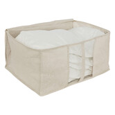 Housse de rangement souple, 60x30 cm, beige Dressy +