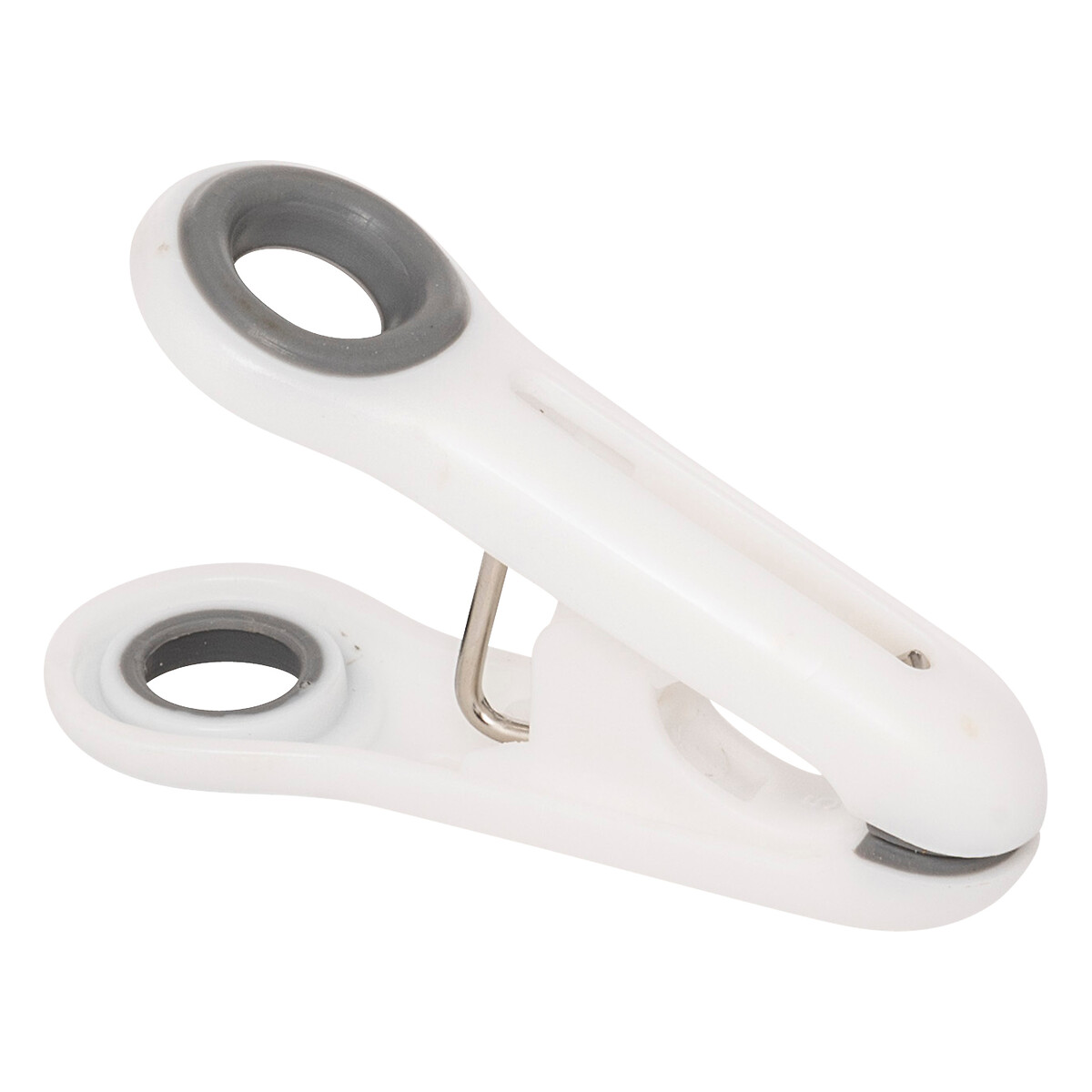 24 pinces à linge, blanc