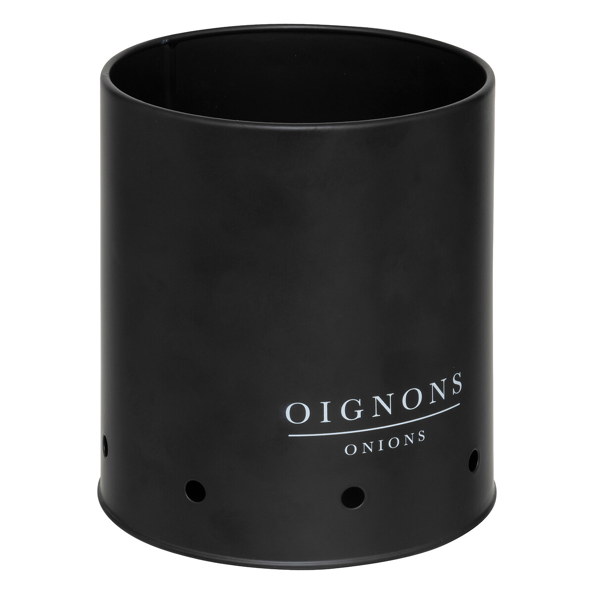 3 boîtes métal, noir Black bamboo