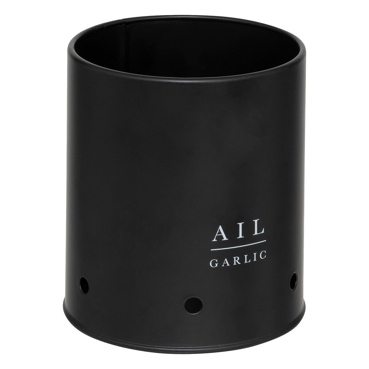 3 boîtes métal, noir Black bamboo