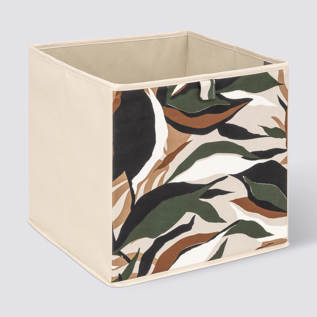 Boite de rangement 31x31 cm, beige 