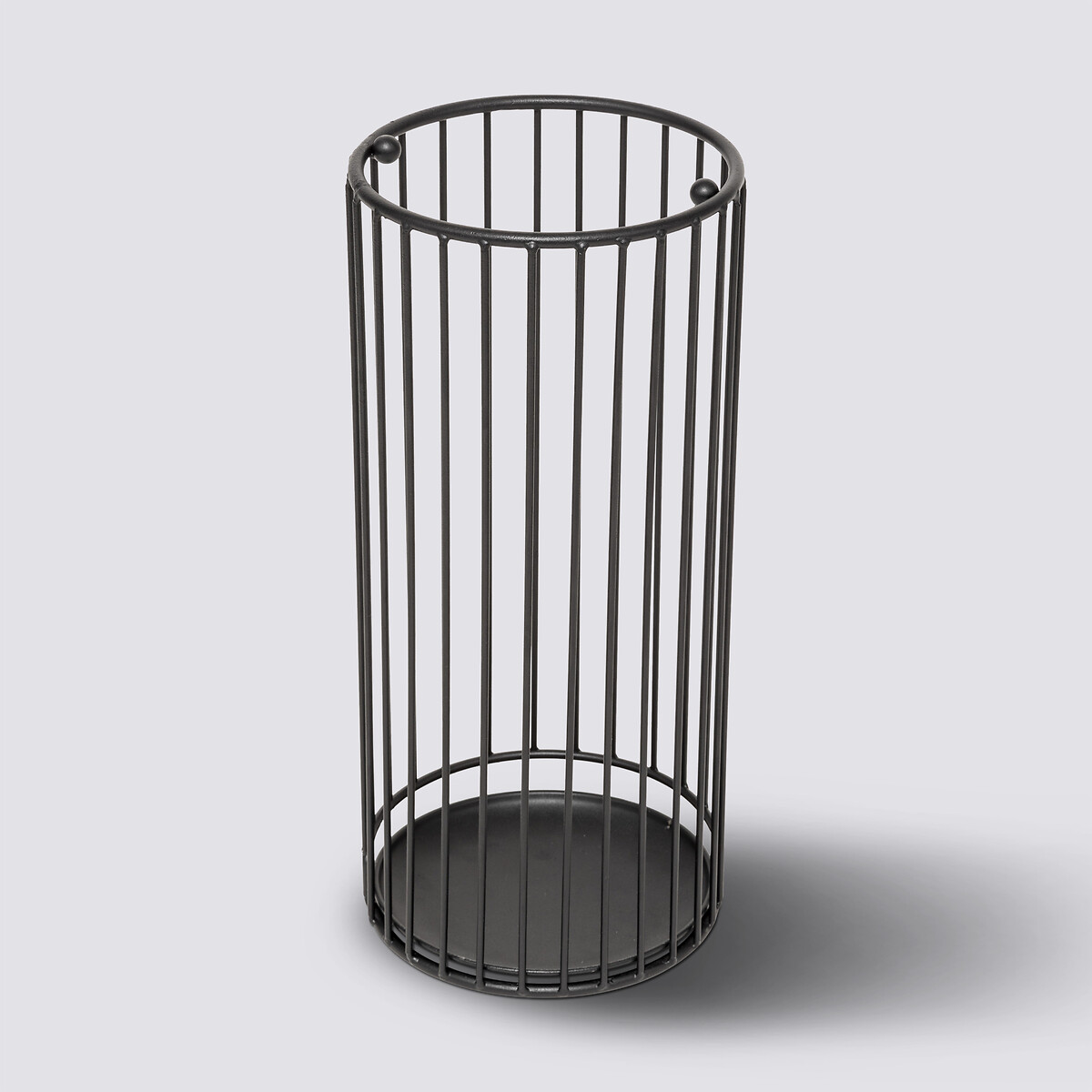 Porte-parapluie avec récupérateur d'eau, métal Metty