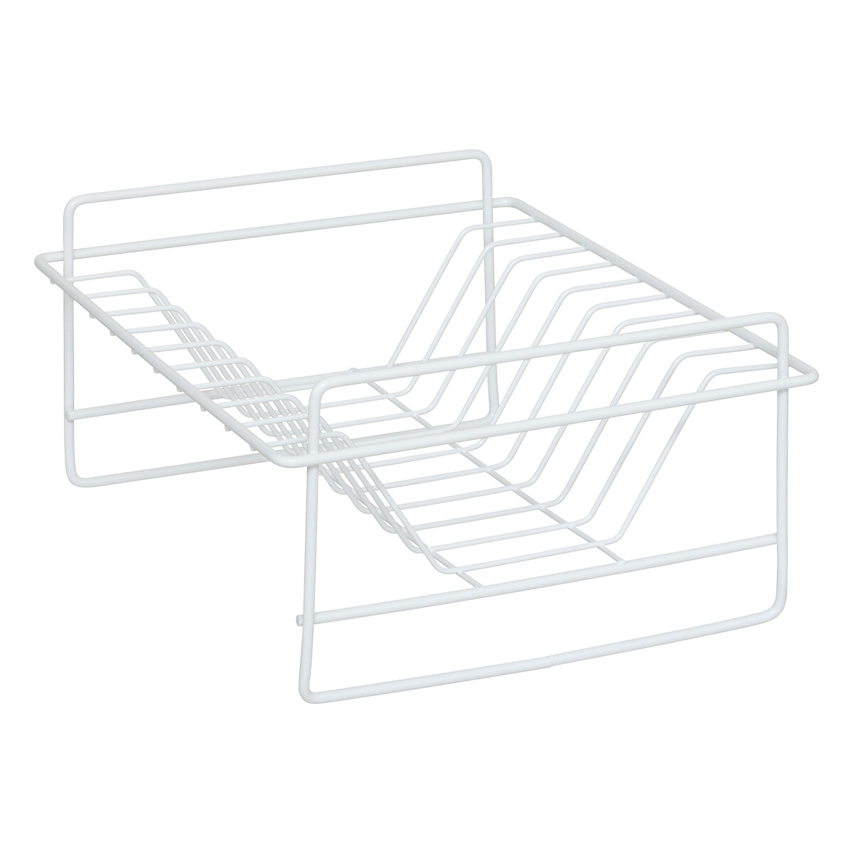 Égouttoir 2 niveaux, blanc Naturéo