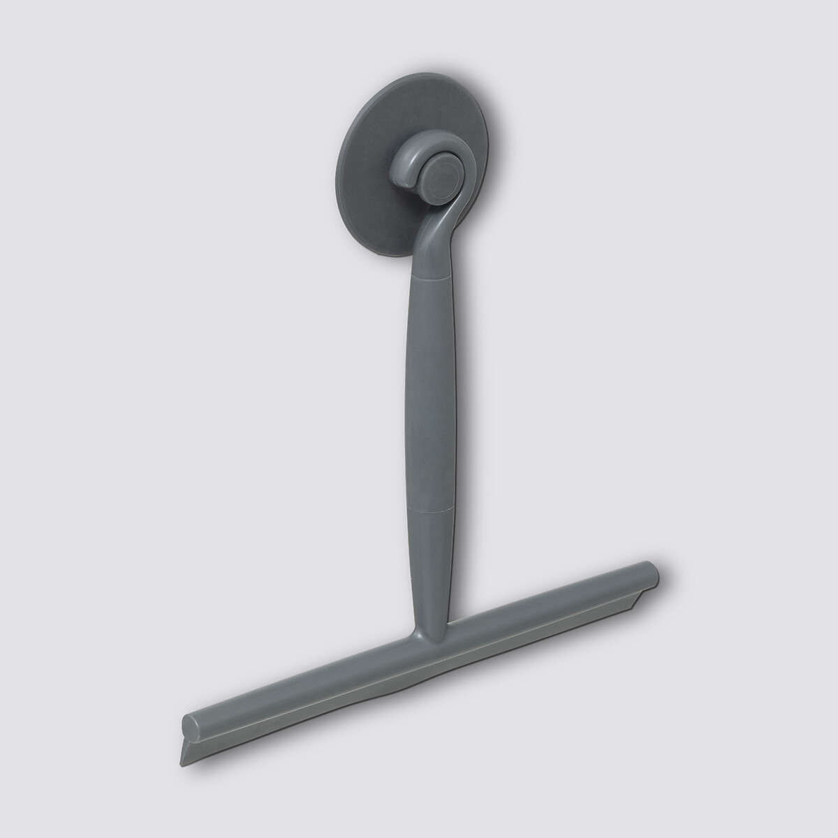 Raclette avec ventouse, gris