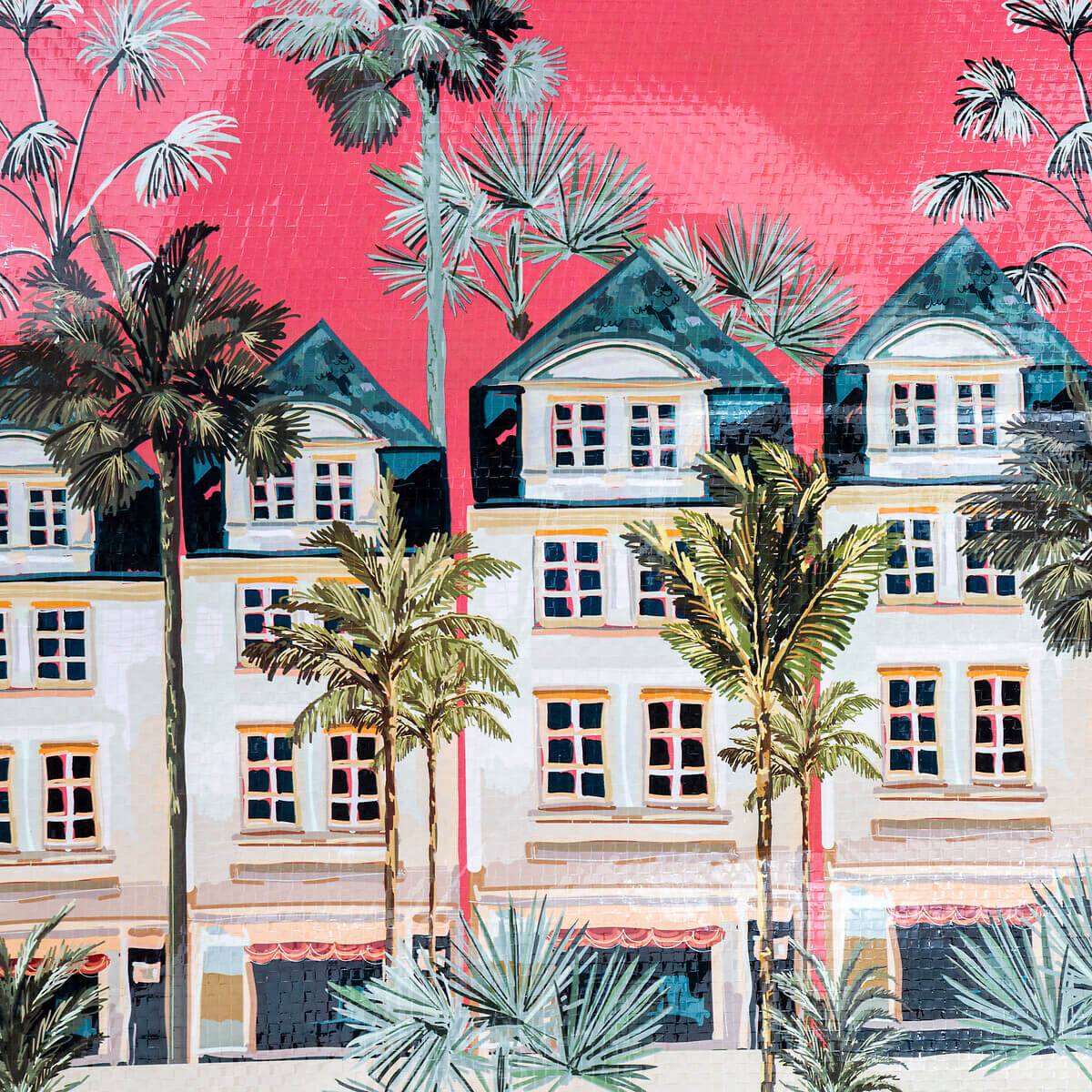 Sac de shopping, 45x43 cm 