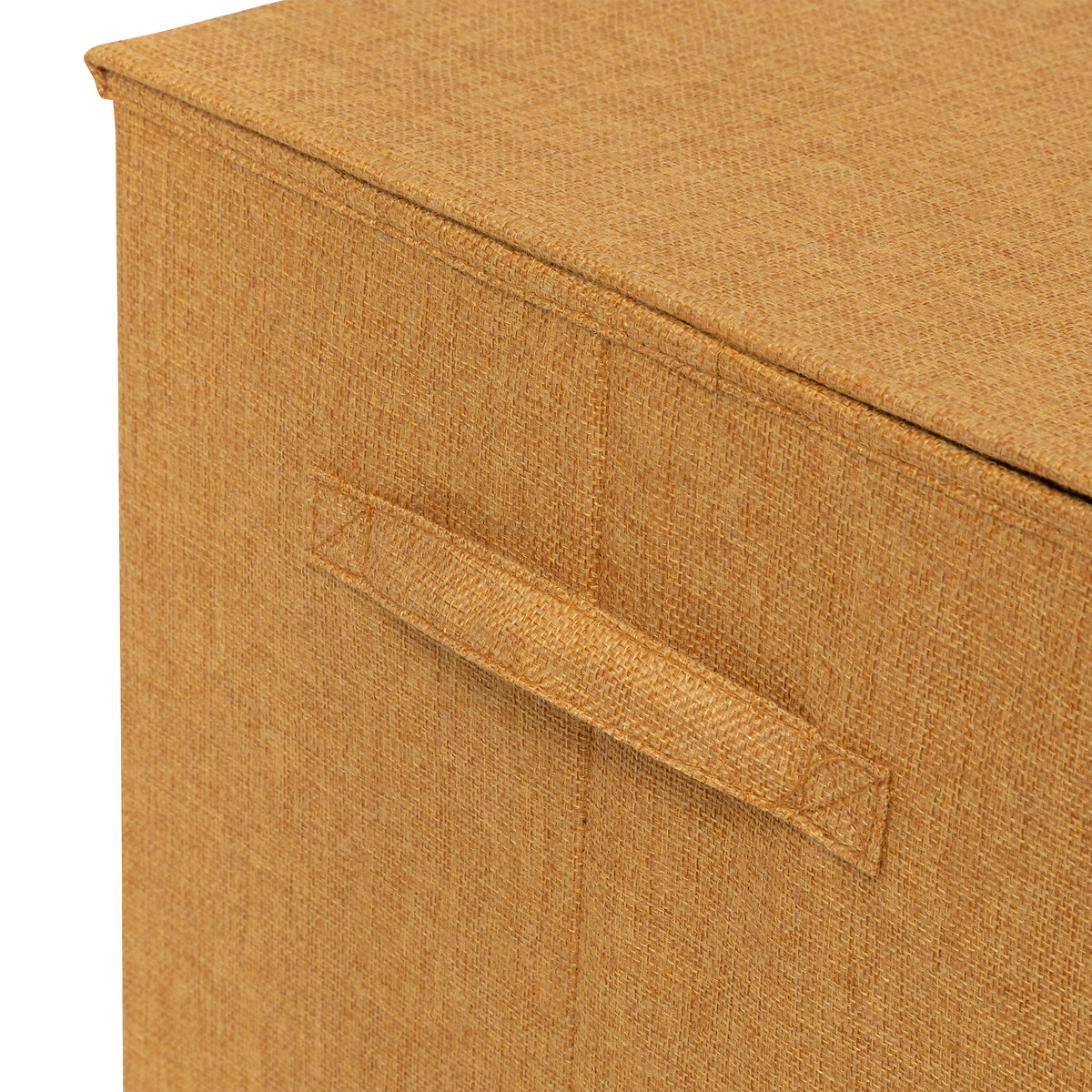 Panier à linge 74l, jaune moutarde Colorama