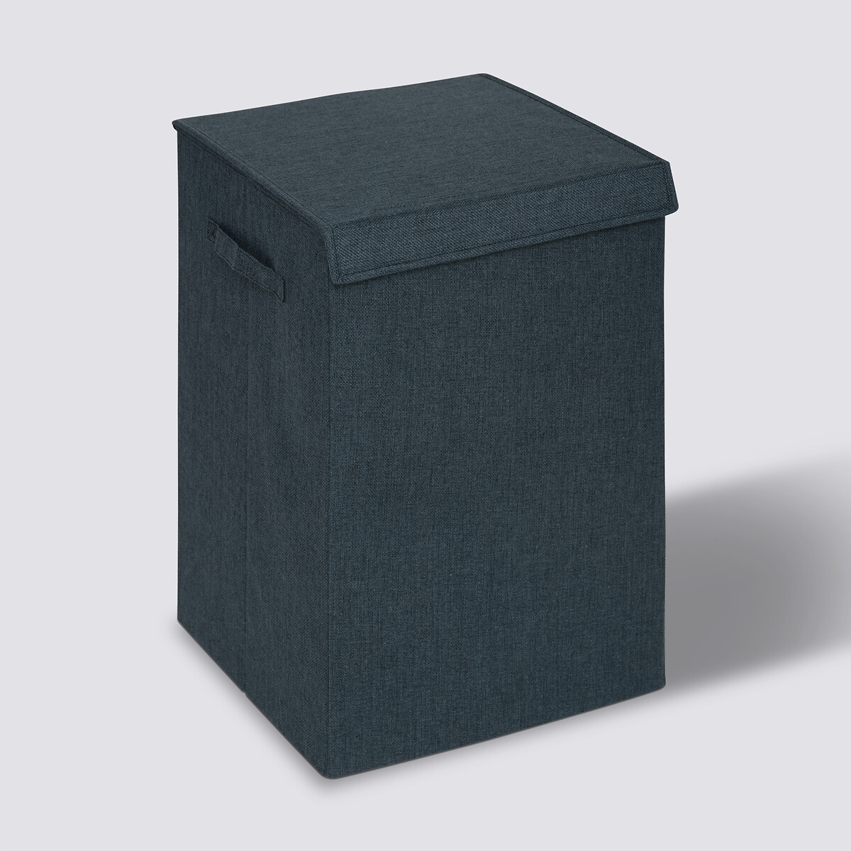 Panier à linge 74l, bleu pétrole Colorama