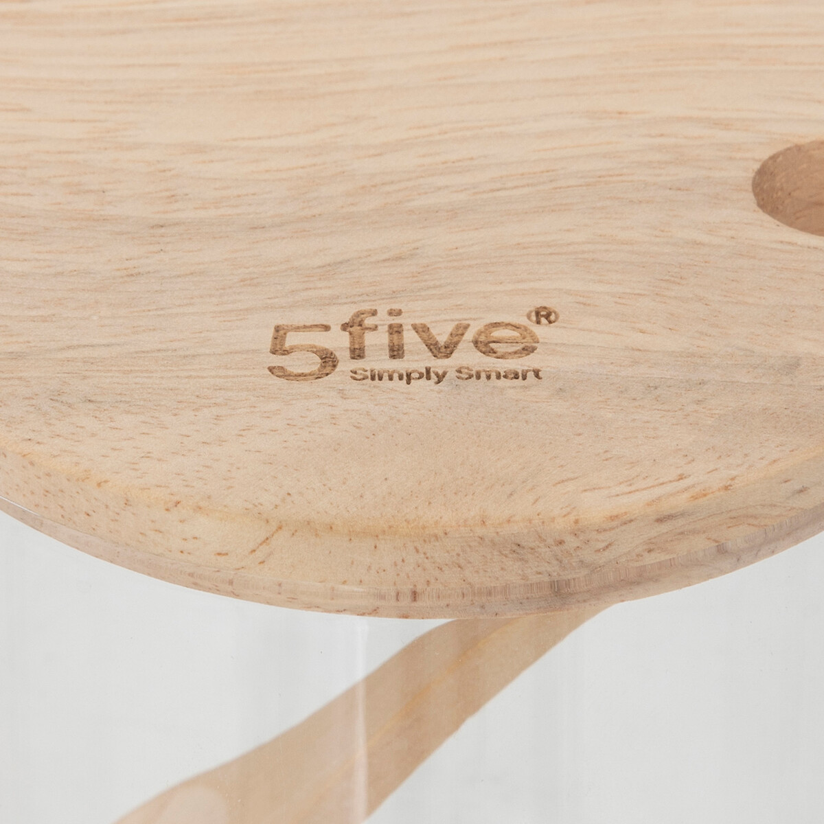 Sucrier en verre couvercle hévéa 0,4l Hermet