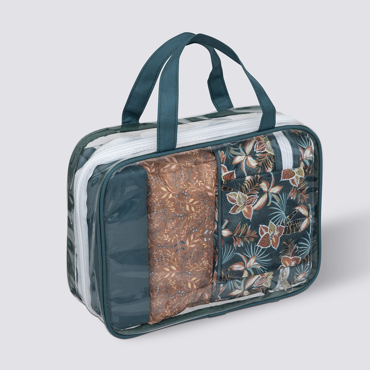 4 trousses de toilette, multicolore