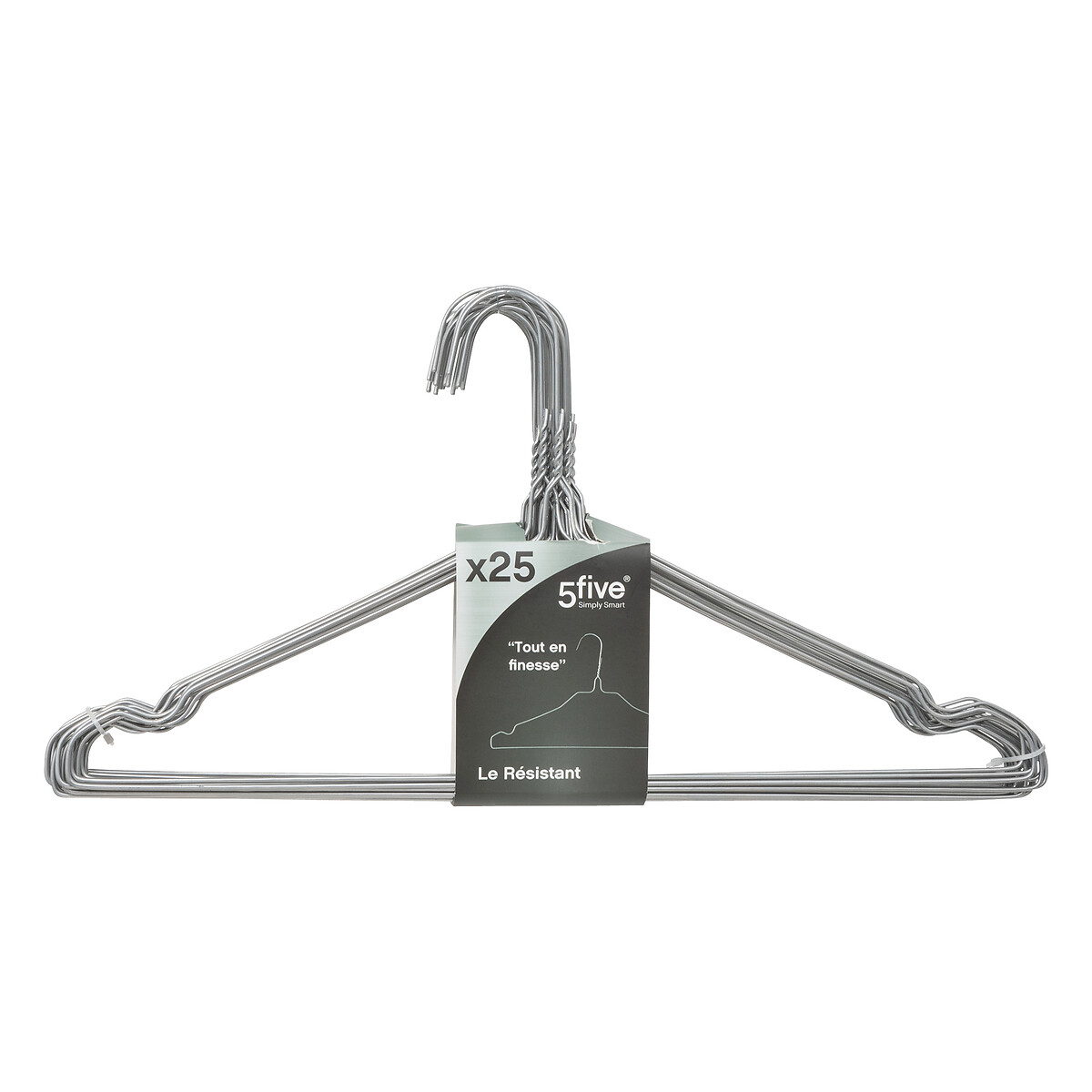 Lot de 25 cintres métal Hang'up