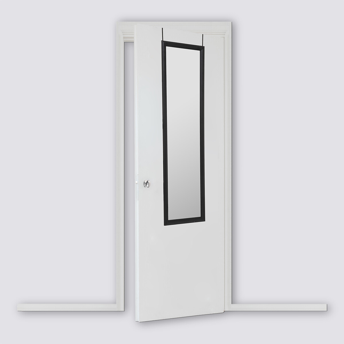 Miroir de porte 125x35 cm, bois