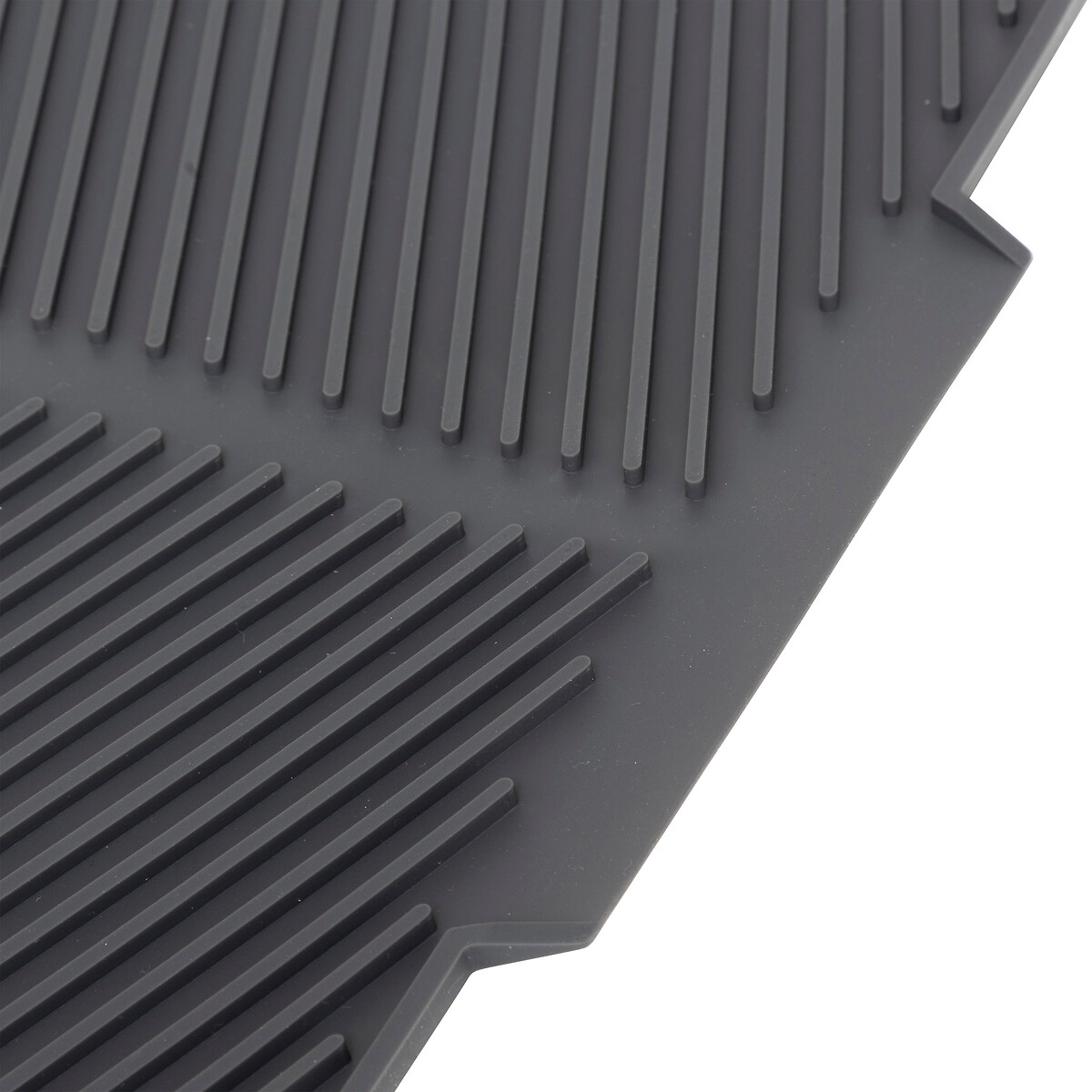 Tapis de vaisselle avec rack amovible, 43x33 cm 