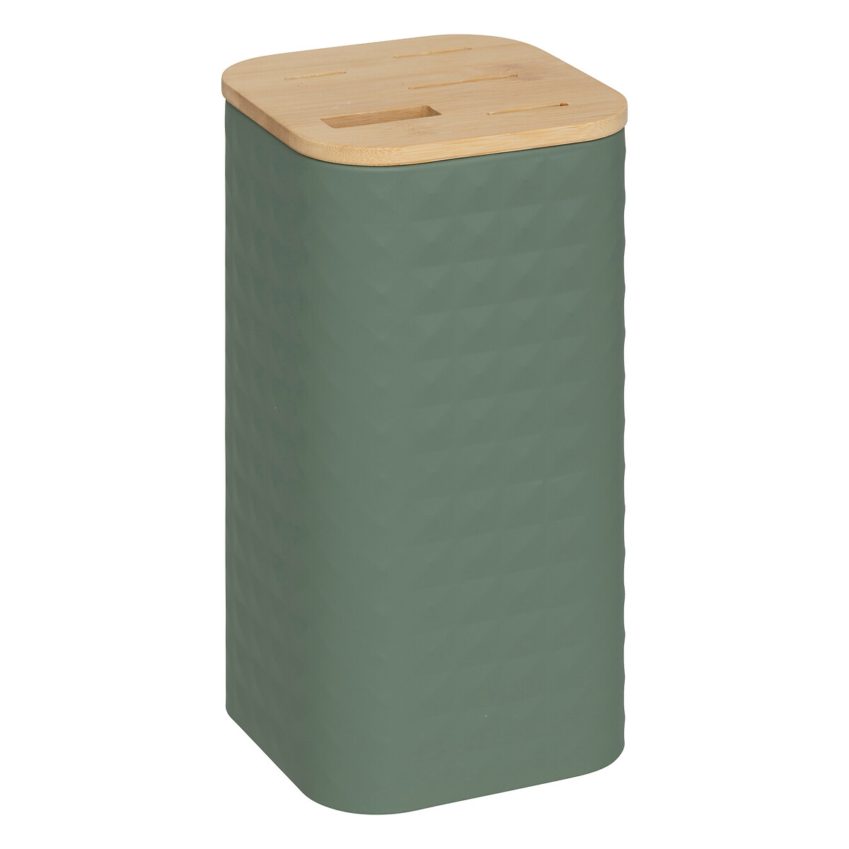 Bloc 4 couteaux et ciseaux, manche bambou Sensia