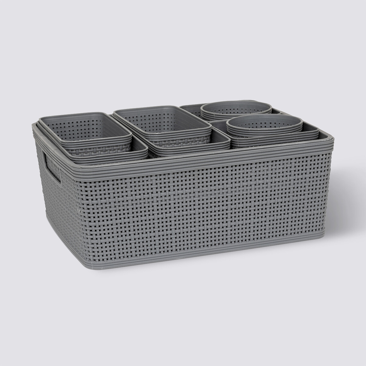 Panier avec organisateurs 