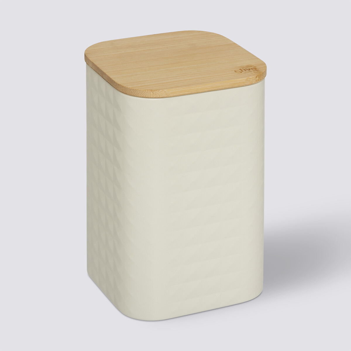 Boite de conservation métal couvercle bambou, 2l Sensia