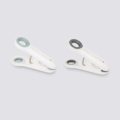 24 pinces à linge, blanc 