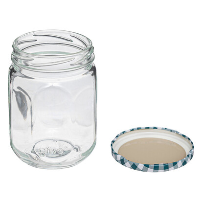 Lot de 6 pots à confiture 0,5l Jarro