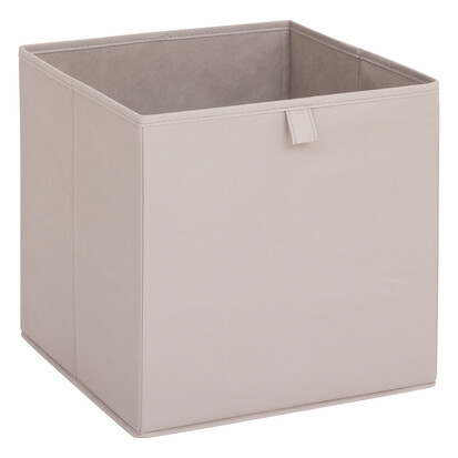 Boite de rangement 31x31 cm, beige 