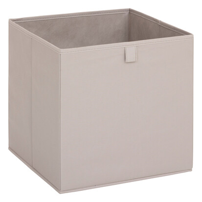 Boite de rangement 31x31 cm, beige 