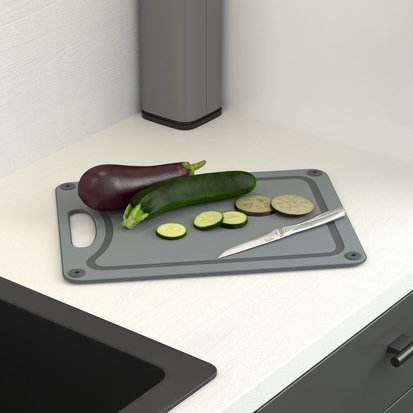 Planche à découper 37x27,5cm, plastique 