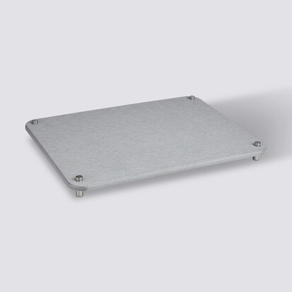 Tapis diatomite 40x30 cm, gris 