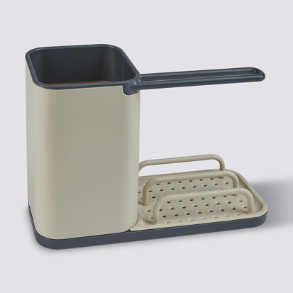 Organiseur d'évier 4en1, beige Néo