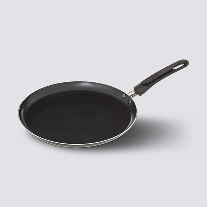 Poêle à crêpes 26cm, noir 