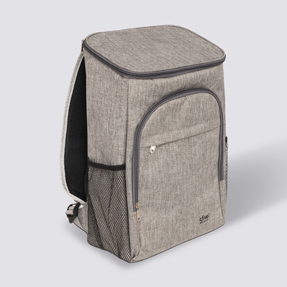 Sac à dos isotherme 18l, gris 