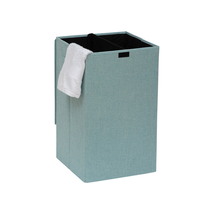 Panier à linge 74l, bleu artic Colorama