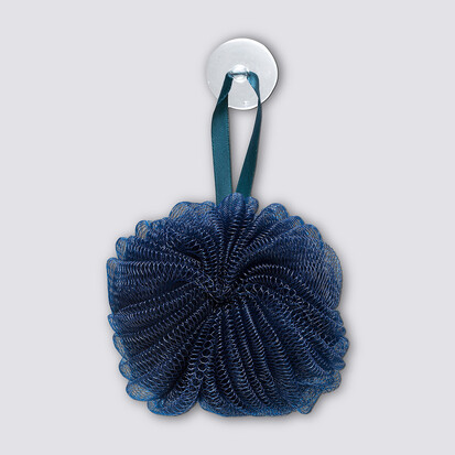 Fleur de bain avec ventouse, plastique 