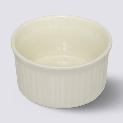Ramequin céramique 9cm, blanc 