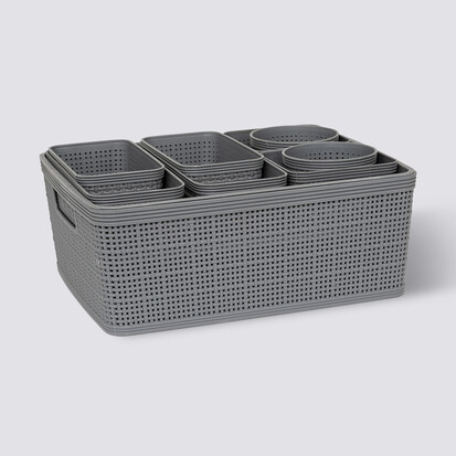 Panier avec organisateurs 