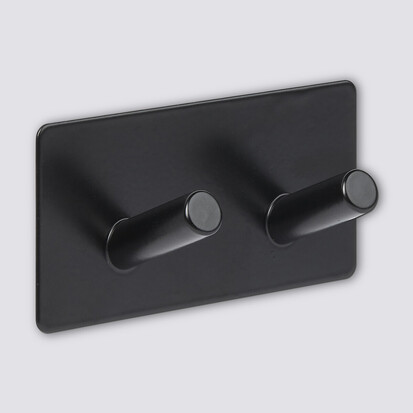 Patère adhésive 2 têtes Stiky