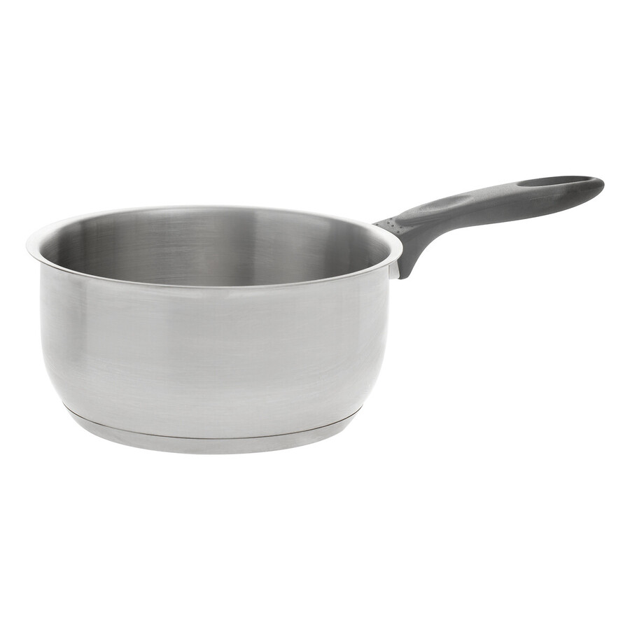 2 casseroles, inox, 14cm et 18cm 