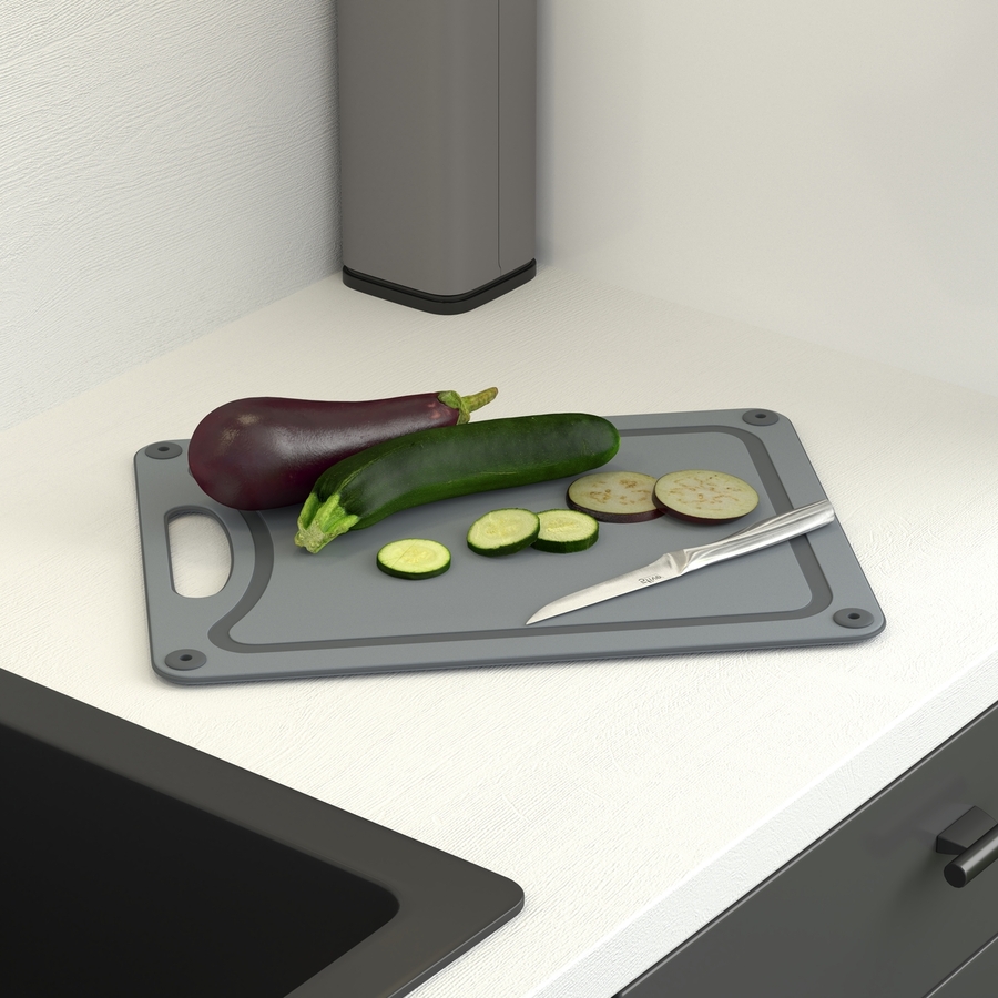 Planche à découper 37x27,5cm, plastique