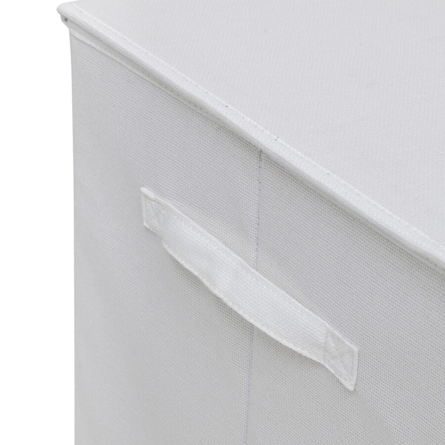 Panier à linge 74l, blanc Colorama