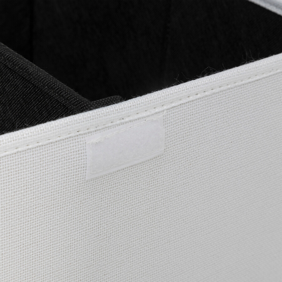 Panier à linge 74l, blanc Colorama